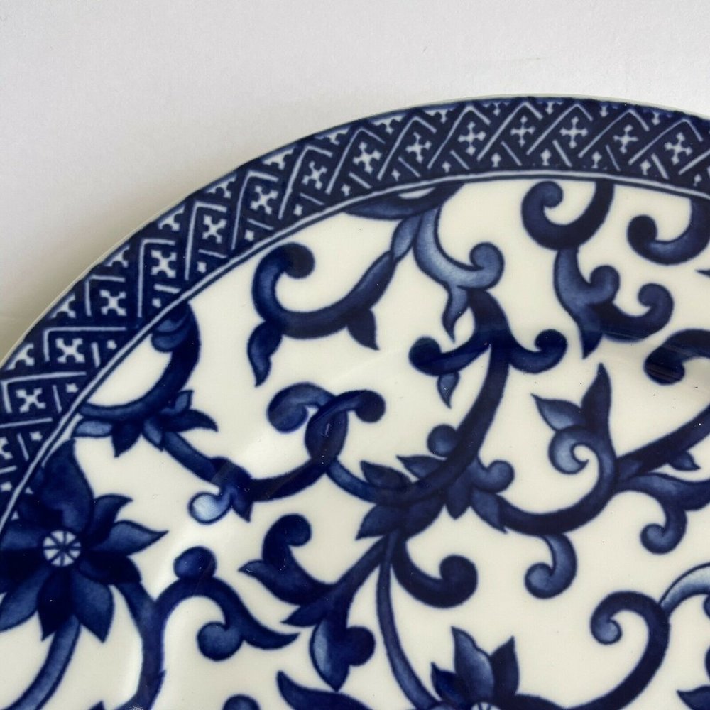 Ralph Lauren China Mandarin Blue Salad Plate 6418525 - Picture 2 of 4